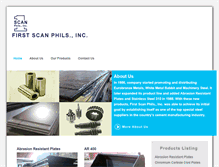 Tablet Screenshot of firstscanphils.com